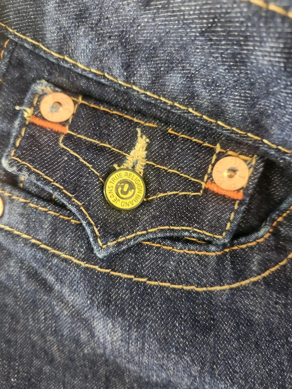 True Religion Dark Blue Women's Jeans - Picture 4 of 9